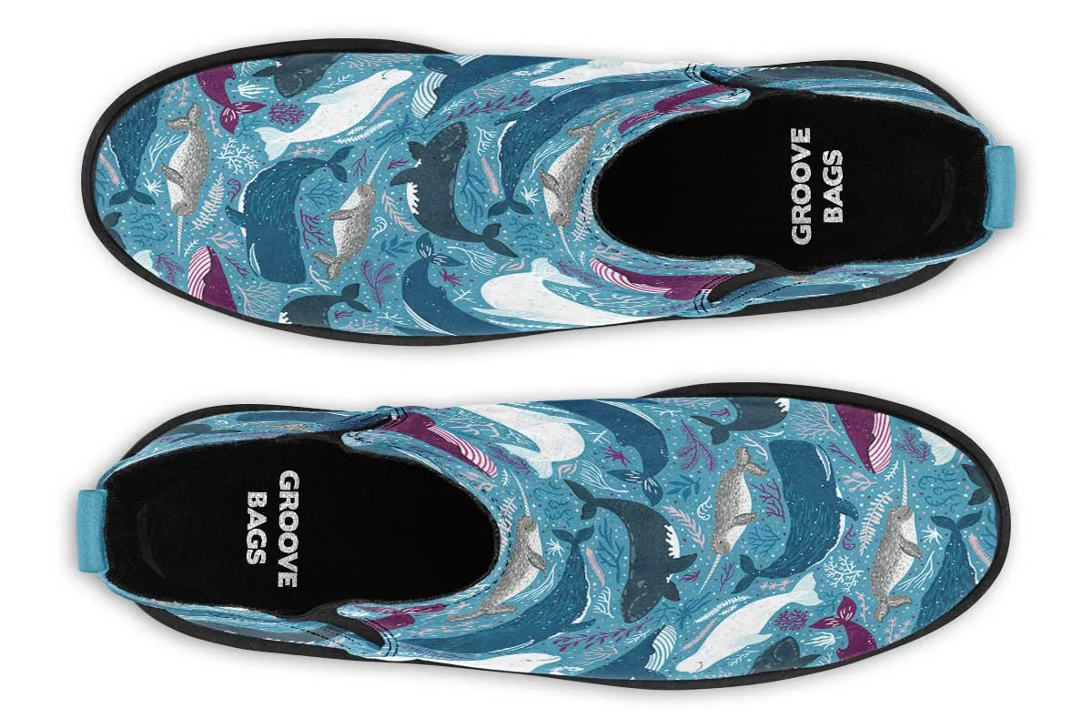 Whale Party Neat Vibe Boots