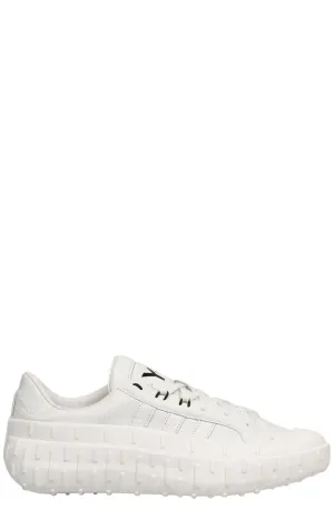 Y-3 Logo Print Low-Top Sneakers