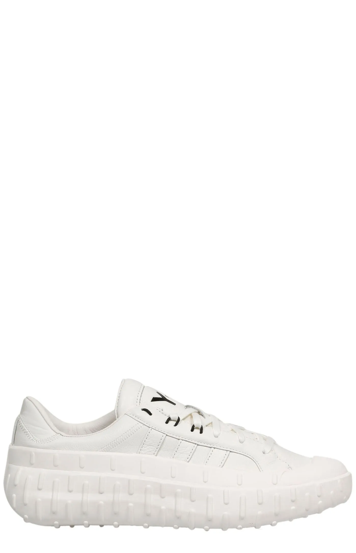 Y-3 Logo Print Low-Top Sneakers