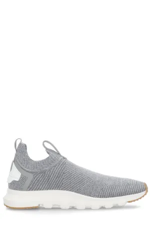 Z Zegna Round Toe High-Top Sneakers
