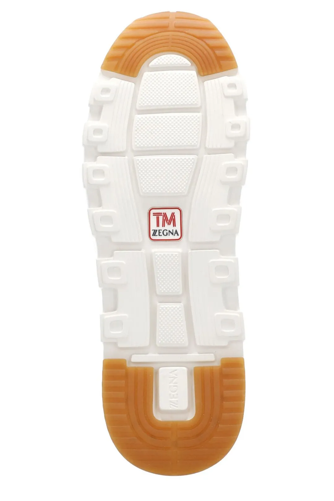 Z Zegna Round Toe High-Top Sneakers