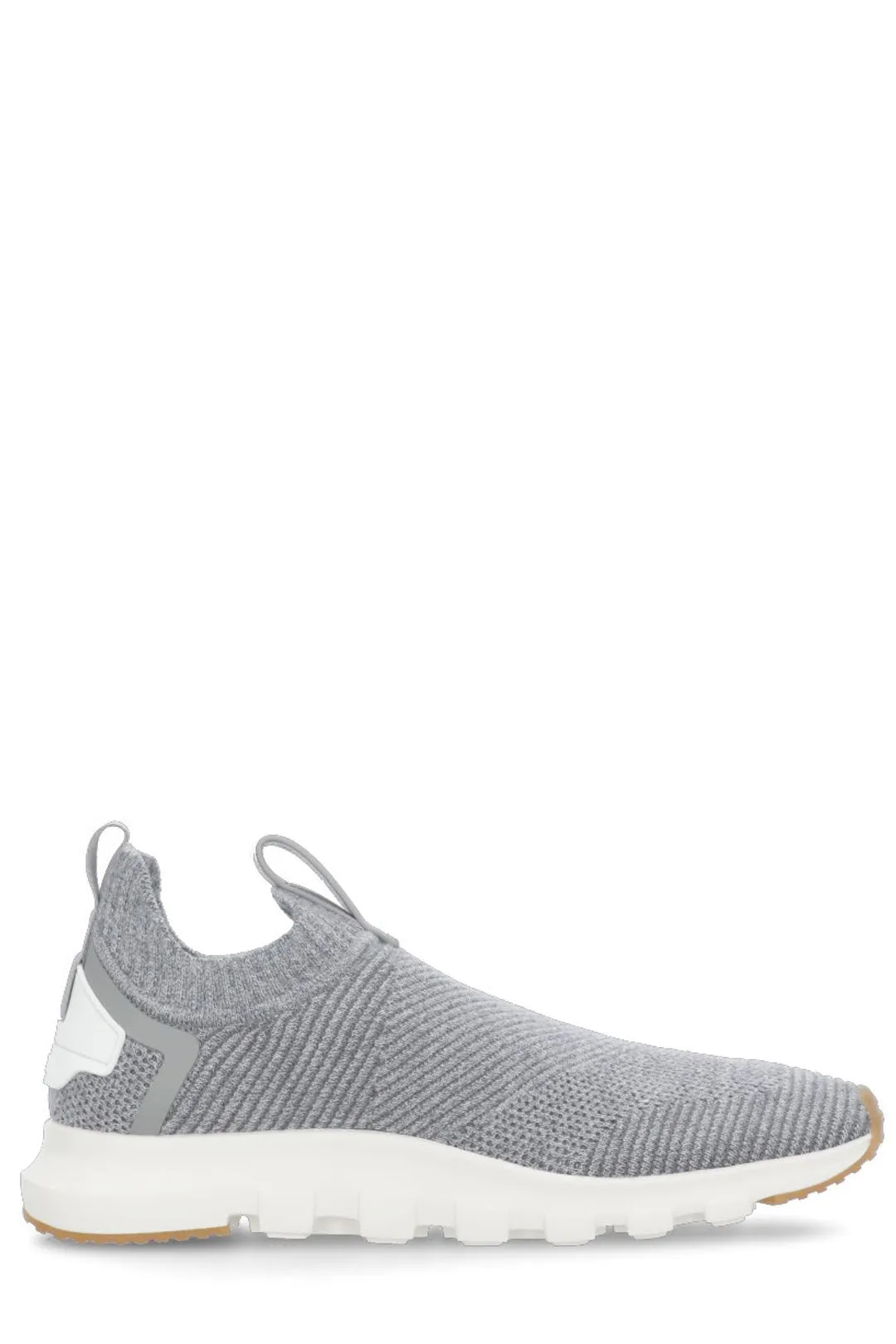 Z Zegna Round Toe High-Top Sneakers
