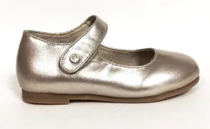 Zeebra Champagne Metallic Mary Jane